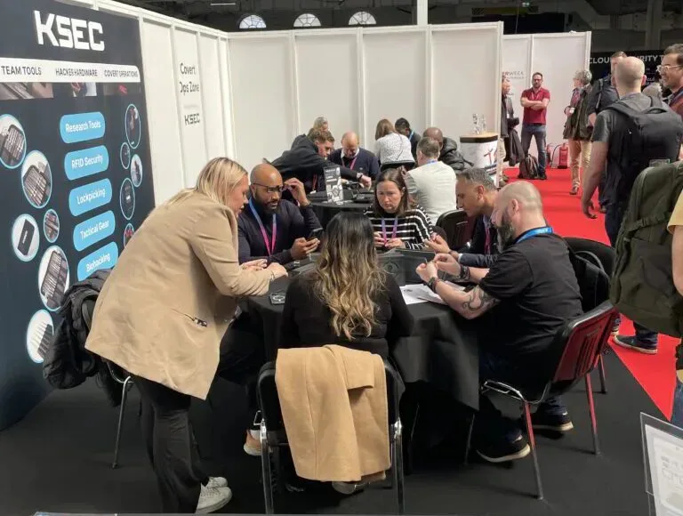 Hands-on workshop at the KSEC stand, UK Cyber Week